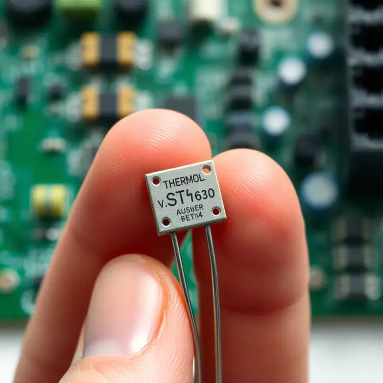 Thermistor temperature sensor used in appliance temperature control