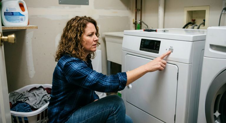 generate image Your Dryer Won’t Turn On