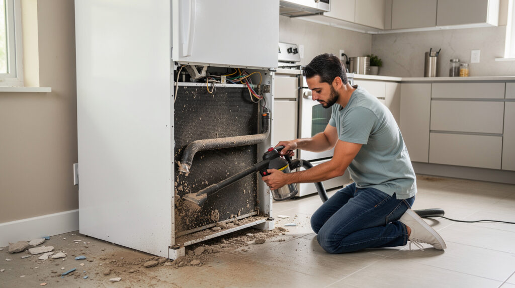 How to Clean Behind and Under Your Major Appliances