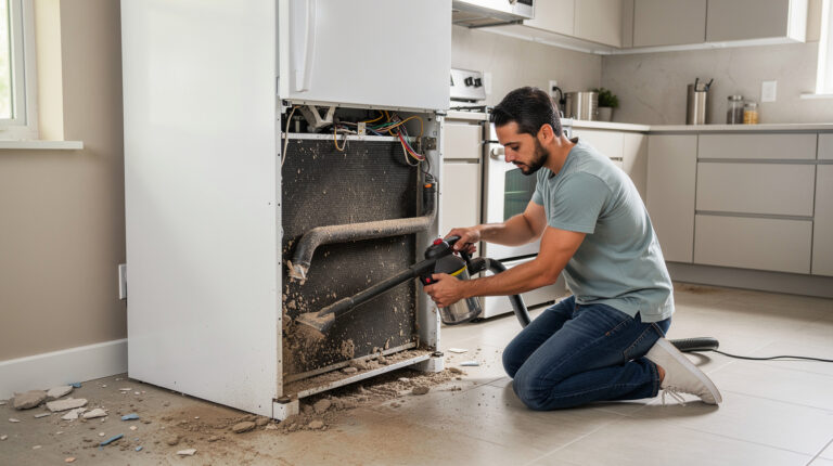 How to Clean Behind and Under Your Major Appliances